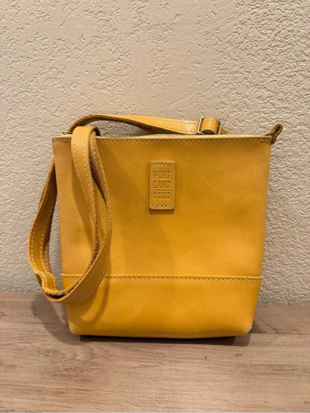 Portland Festival Leather Sunflower Shoulder Crossbody